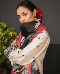 Cocy by Zara Shahjahan Summer  - Off-White Premium Air-Jet Lawn 3PC Embroidered Suits