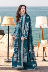 Qalamkar Summer Lawn Collection : Premium Air-Jet Lawn 3-Piece Embroidered Suit