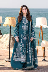 Qalamkar Summer Lawn Collection : Premium Air-Jet Lawn 3-Piece Embroidered Suit