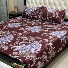 3D CRYSTAL COTTON BEDSHEET