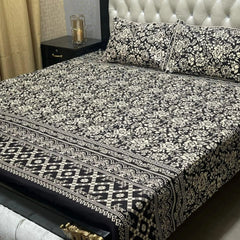 3D CRYSTAL COTTON BEDSHEET