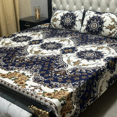 3D CRYSTAL COTTON BEDSHEET 7