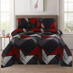 Luxurious Bedding Collection Vol. 25 Pure Micro Cotton - King Size Bedsheet + 2 Pillow Covers - Ultra Soft & Premium Finish