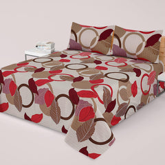 Luxurious Bedding Collection Vol. 25 Pure Micro Cotton - King Size Bedsheet + 2 Pillow Covers - Ultra Soft & Premium Finish