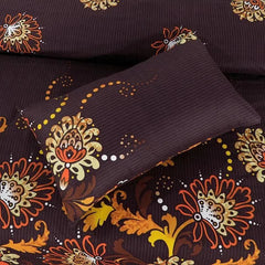 Luxurious Bedding Collection Vol. 25 Pure Salonika Mix Cotton   - King Size Bedsheet + 2 Pillow Covers - Ultra Soft & Premium Finish