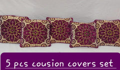 Velvet Jacquard Cushion cover1