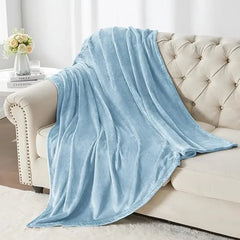 Frozi Plain AC Dyed Funnel Blanket in Coral Fleece