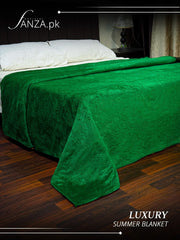Green Luxury AC Emboss Fleece Blanket