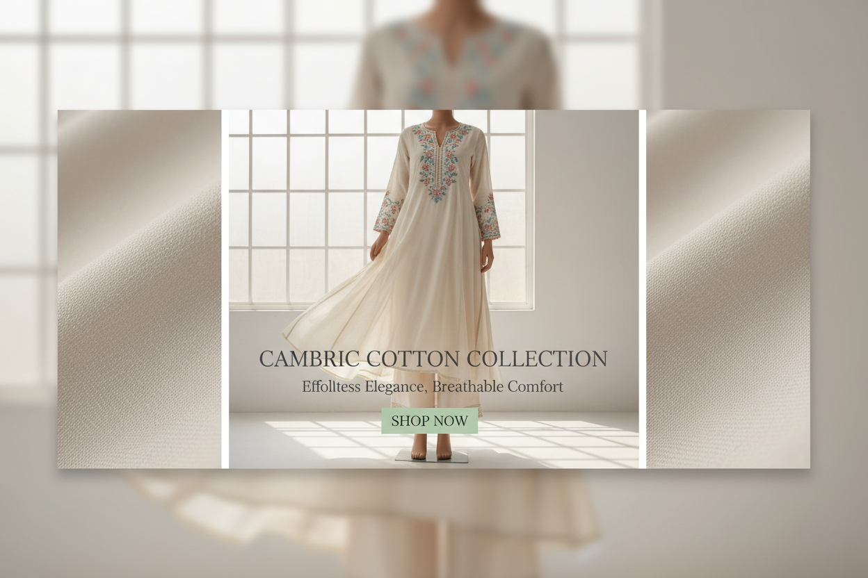 2PC Polo Cambric Cotton