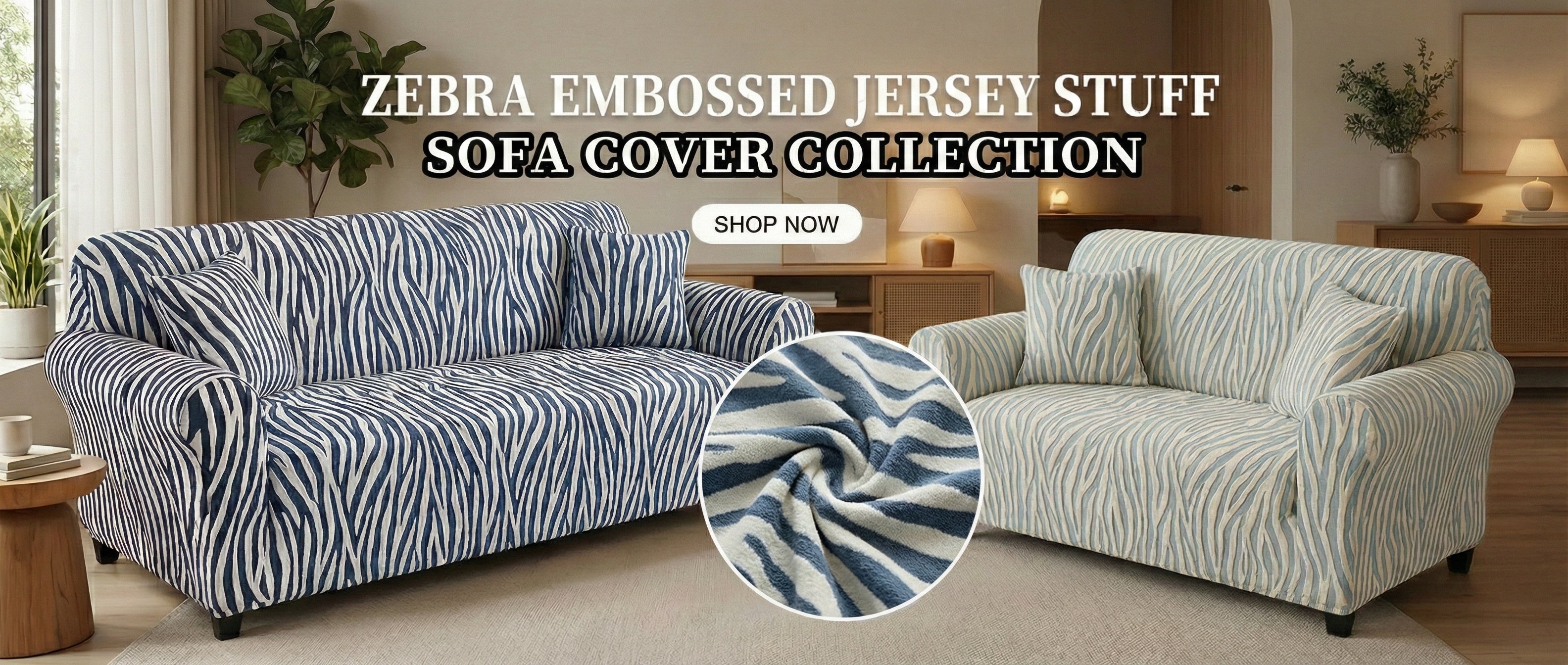 Zebra Sofa Covers