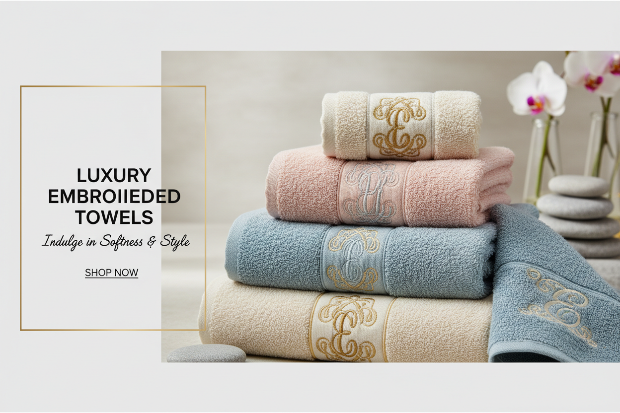Embroidered Towel