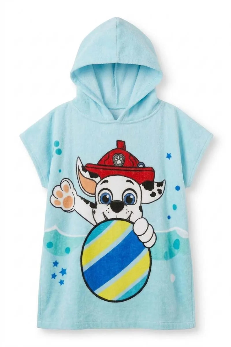 Paw Patrol Premium Cotton Kids Ponchu
