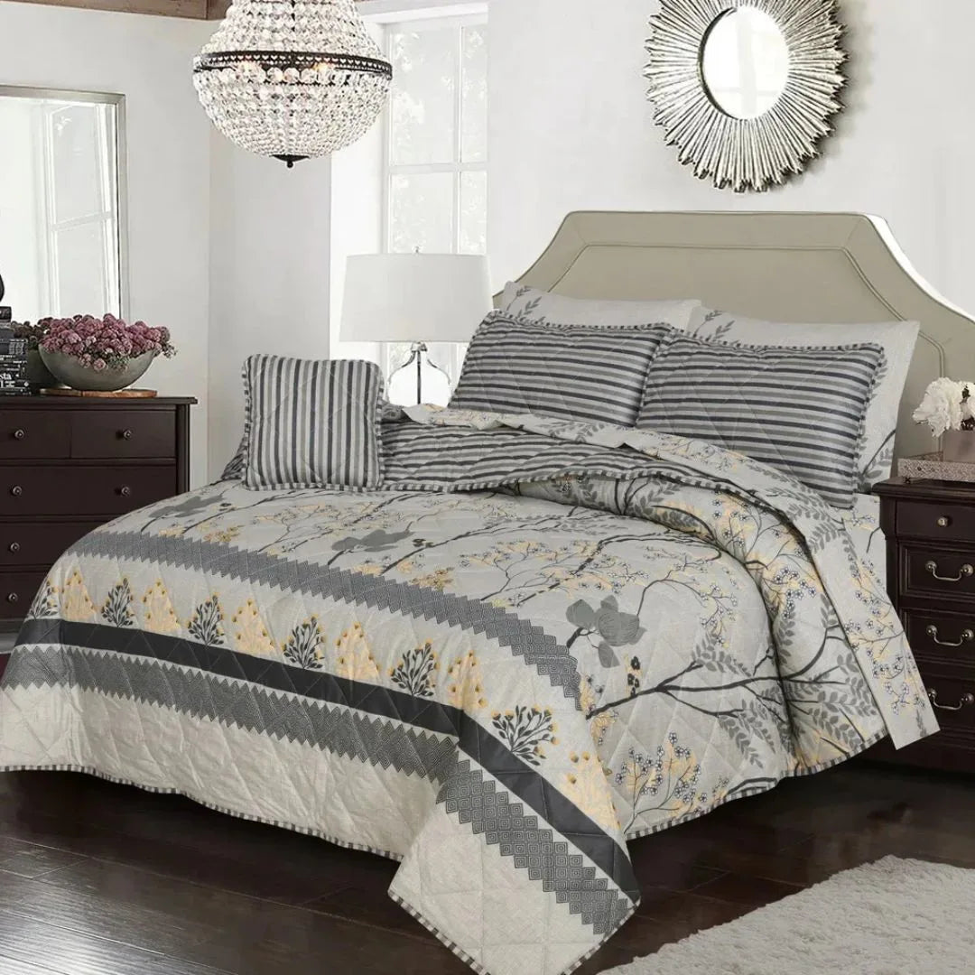 Spells Cotton Comforter Set – 7 Pieces