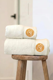 Versace Pure Cotton Bath Towel Set – Export Quality (2-Pcs)