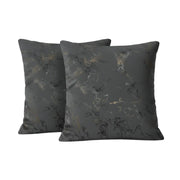 Marble Velvet Cushion – Premium Texture & Hidden Zip (Pack of 2)