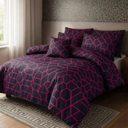 Piano Cotton Comforter Set – 7 Pieces