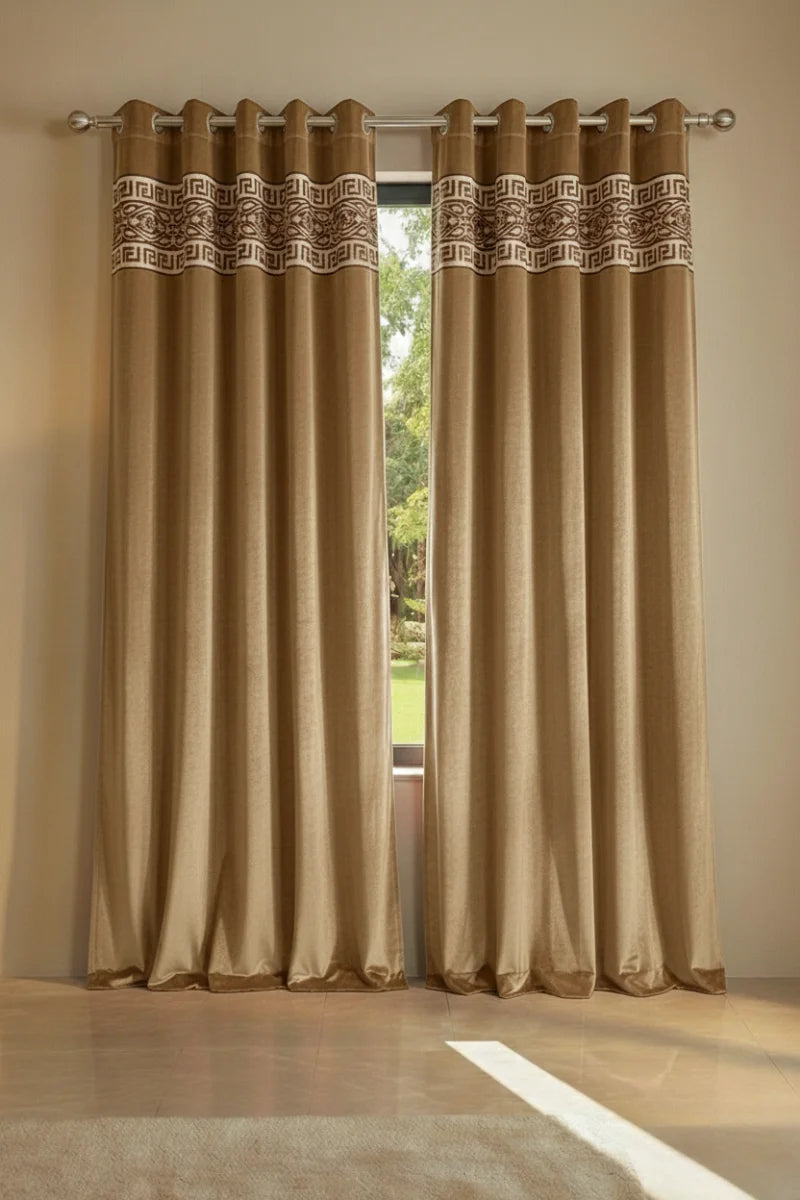 2pcs Premium Velvet Curtain for Bedroom & Living  Room 54 x 96 Inches