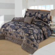 M.Z Leaf Cotton Comforter Set – 7 Pieces