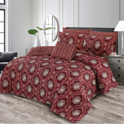 Claroom ASH-1013 Cotton Comforter Set – 7 Pieces