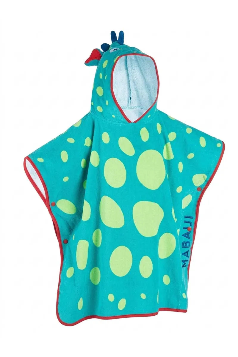 Printed Premium Cotton Kids Ponchu