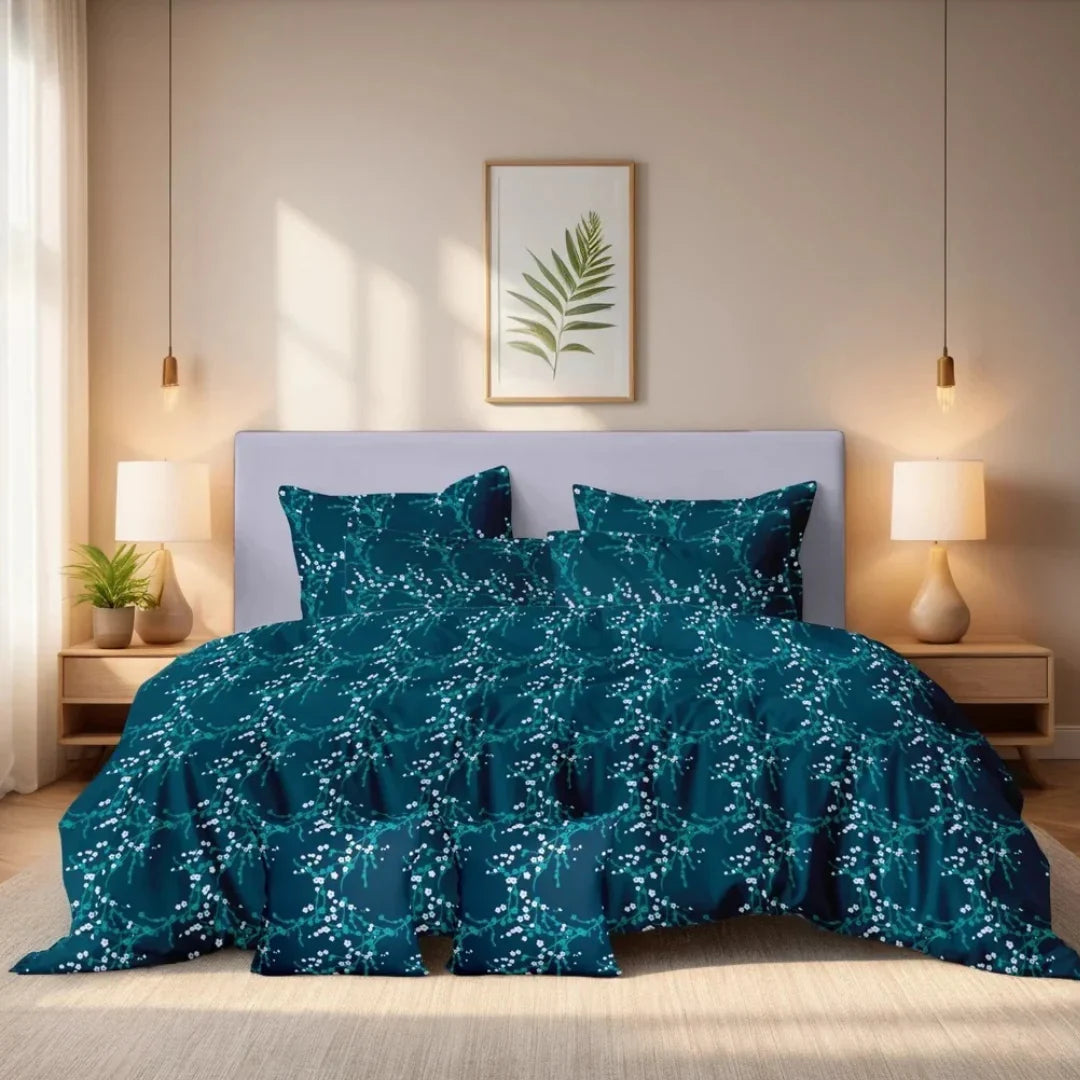 Cotton Comforter Set – 7 Pieces