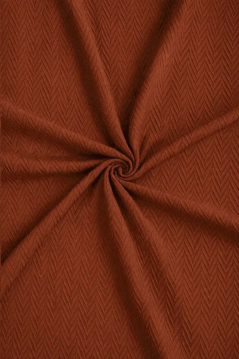 Zig-Zag Chevron All-Season Cotton Bedding Blanket