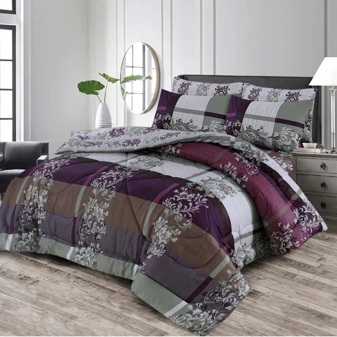 Bhader Cotton Comforter Set – 7 Pieces