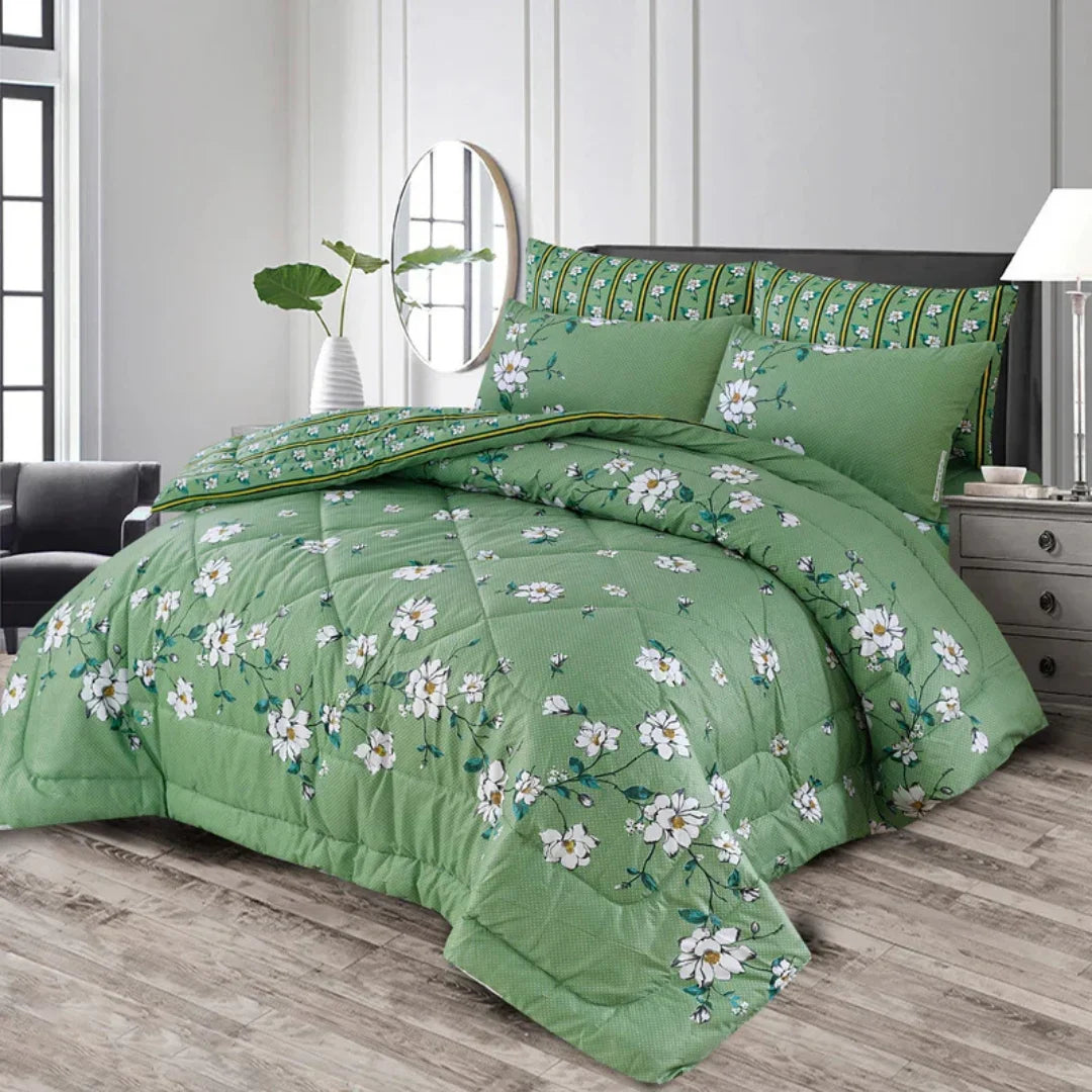 Barcel Cotton Comforter Set – 7 Pieces