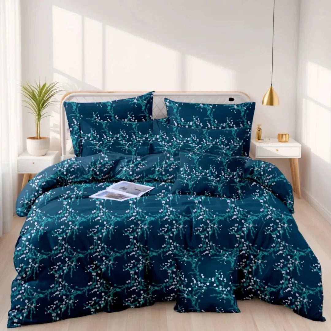 Cotton Comforter Set – 7 Pieces