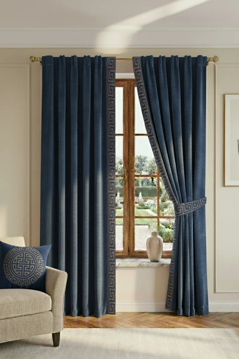 Luxury Velvet Curtains for Home Decor | Modern Living Room Drapes