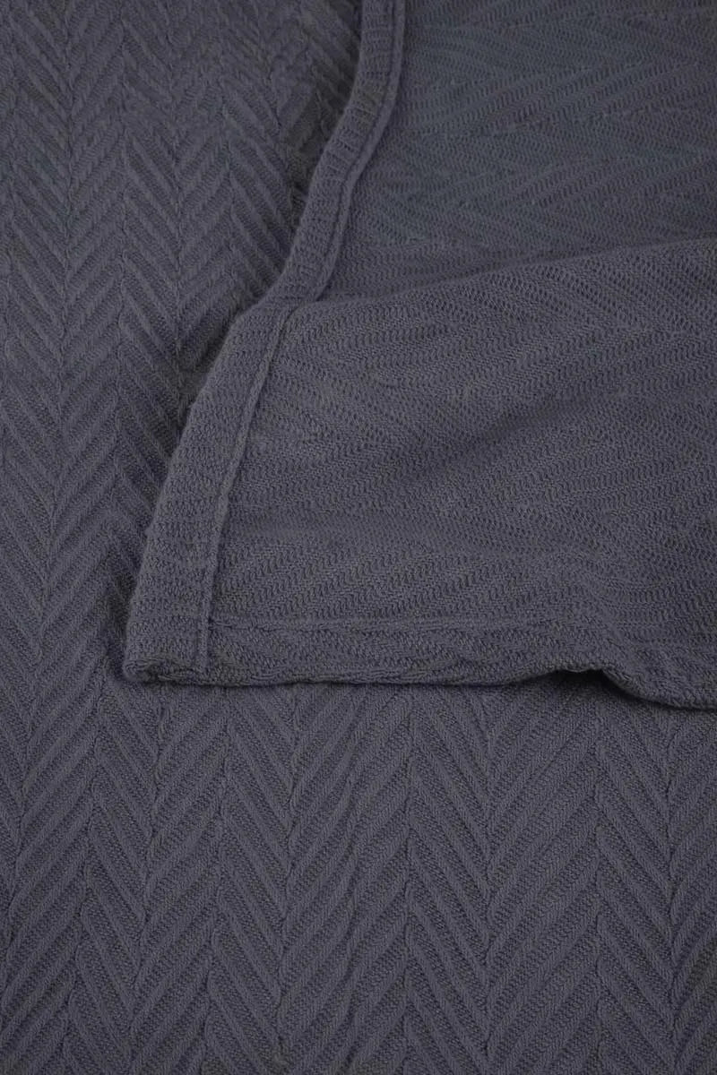 Zig-Zag Chevron All-Season Cotton Bedding Blanket