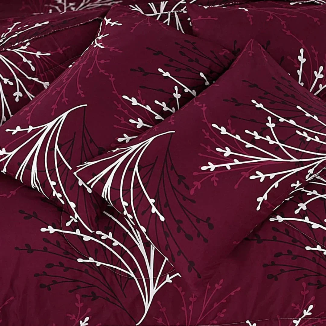 Ash-1031 Cotton Comforter Set – 7PCS