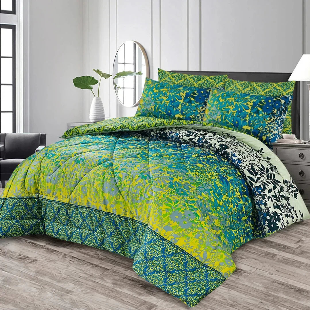 M.Z Cotton Comforter Set – 7 Pieces