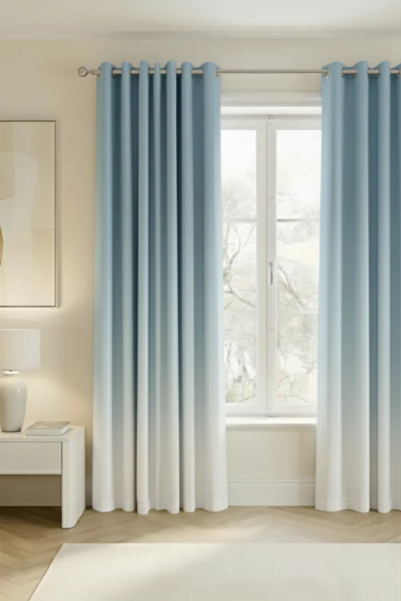 Luxury Double Shade Curtains – Hotel-Style Elegance with Light Control (96” x 54” per Panel)