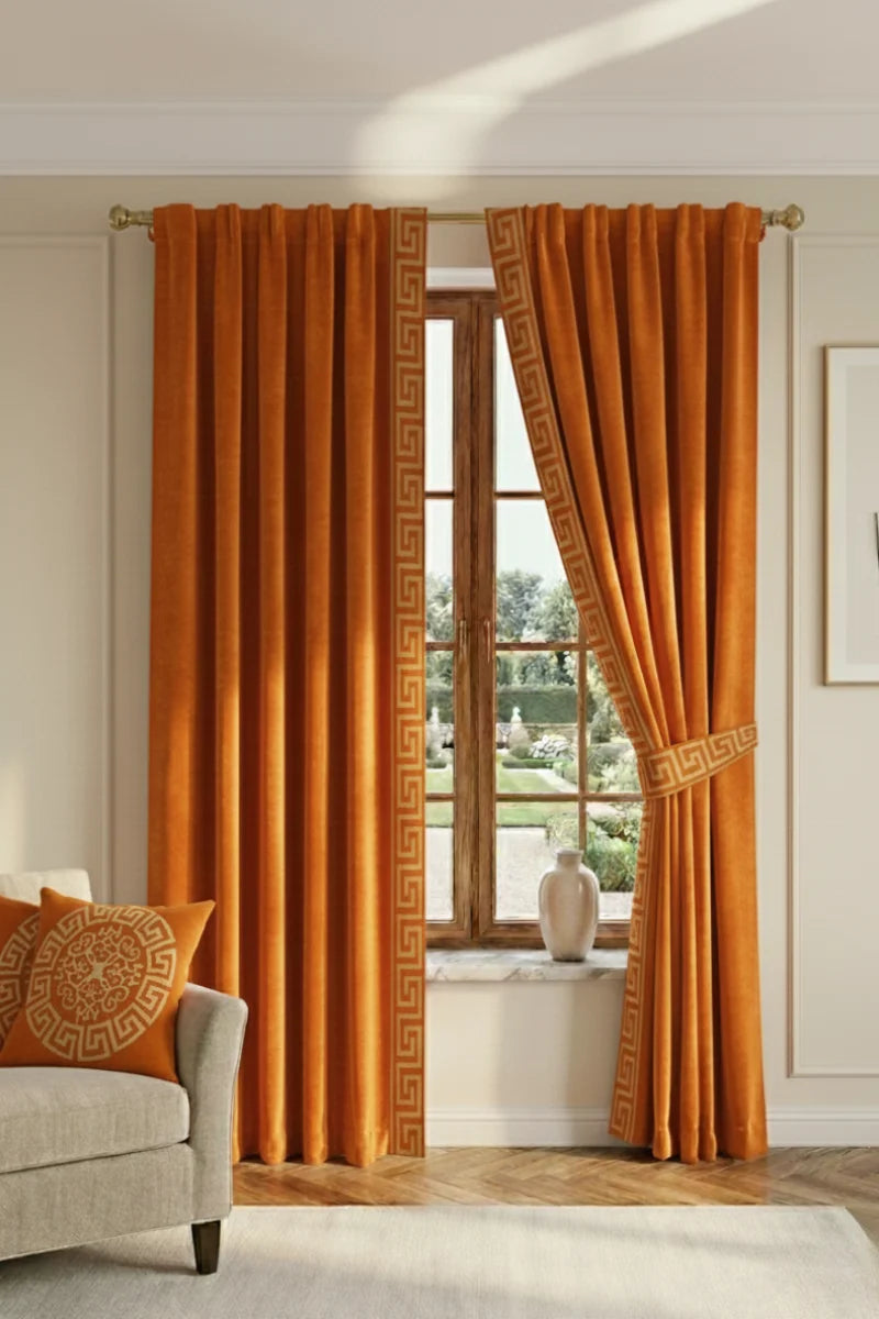 Luxury Velvet Curtains for Home Decor | Modern Living Room Drapes