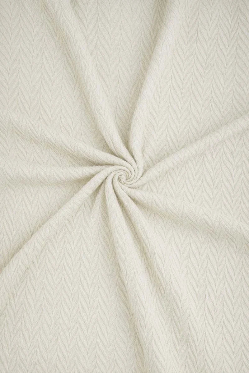Zig-Zag Chevron All-Season Cotton Bedding Blanket