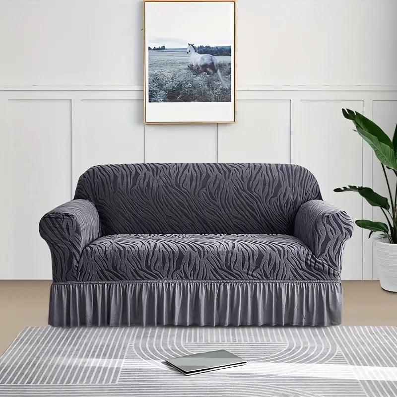Zebra Stripe Gersey Sofa Covers