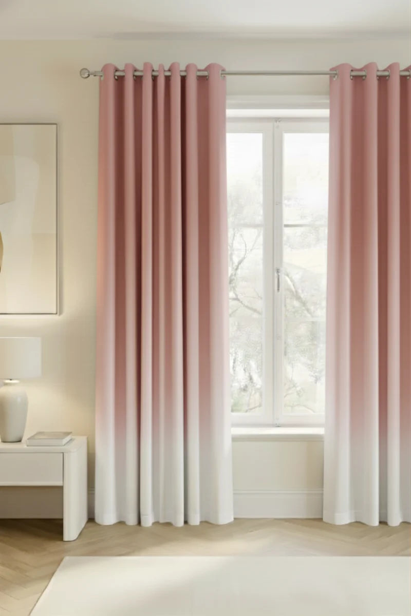 Luxury Double Shade Curtains – Hotel-Style Elegance with Light Control (96” x 54” per Panel)