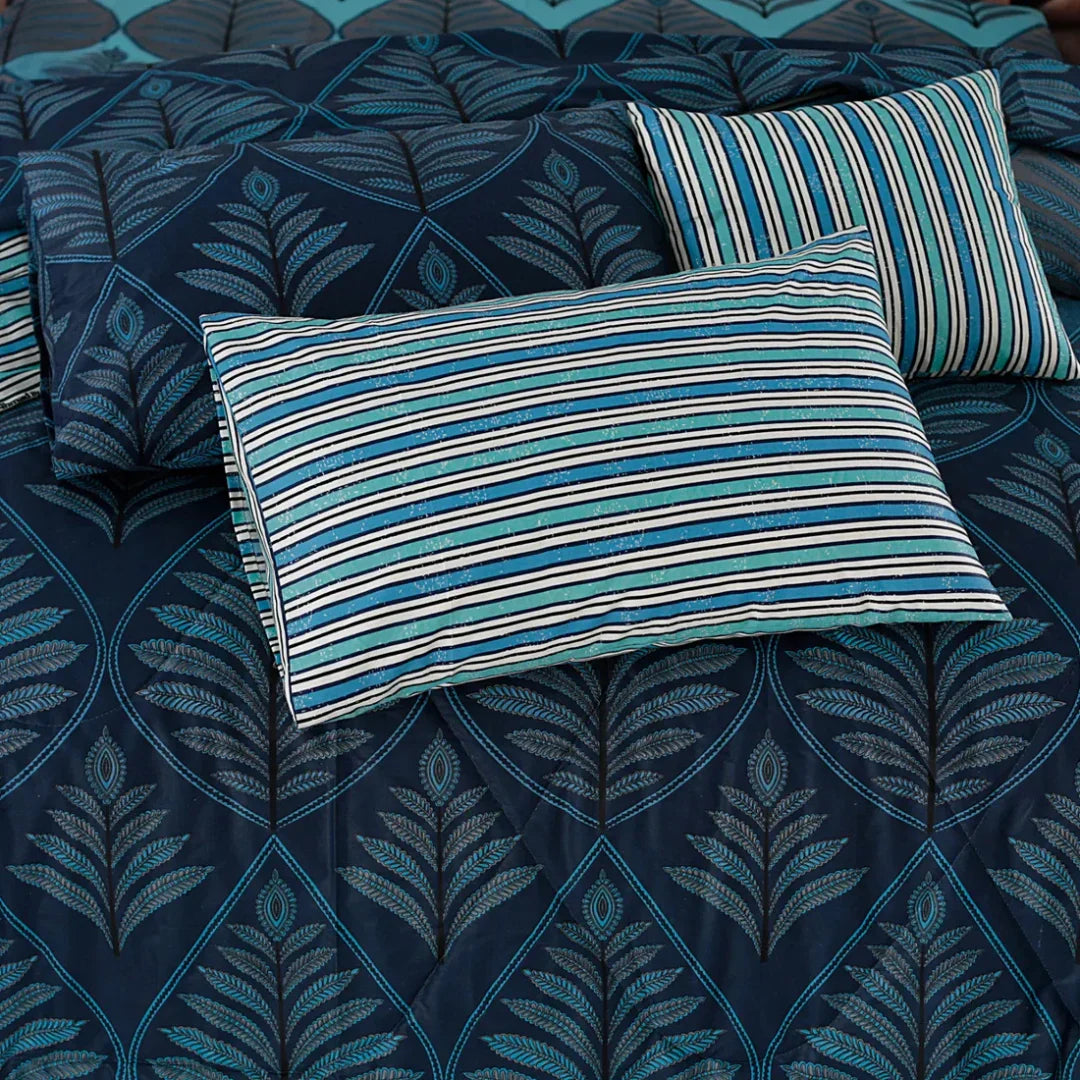 Pan Cotton Comforter Set – 7 Pieces