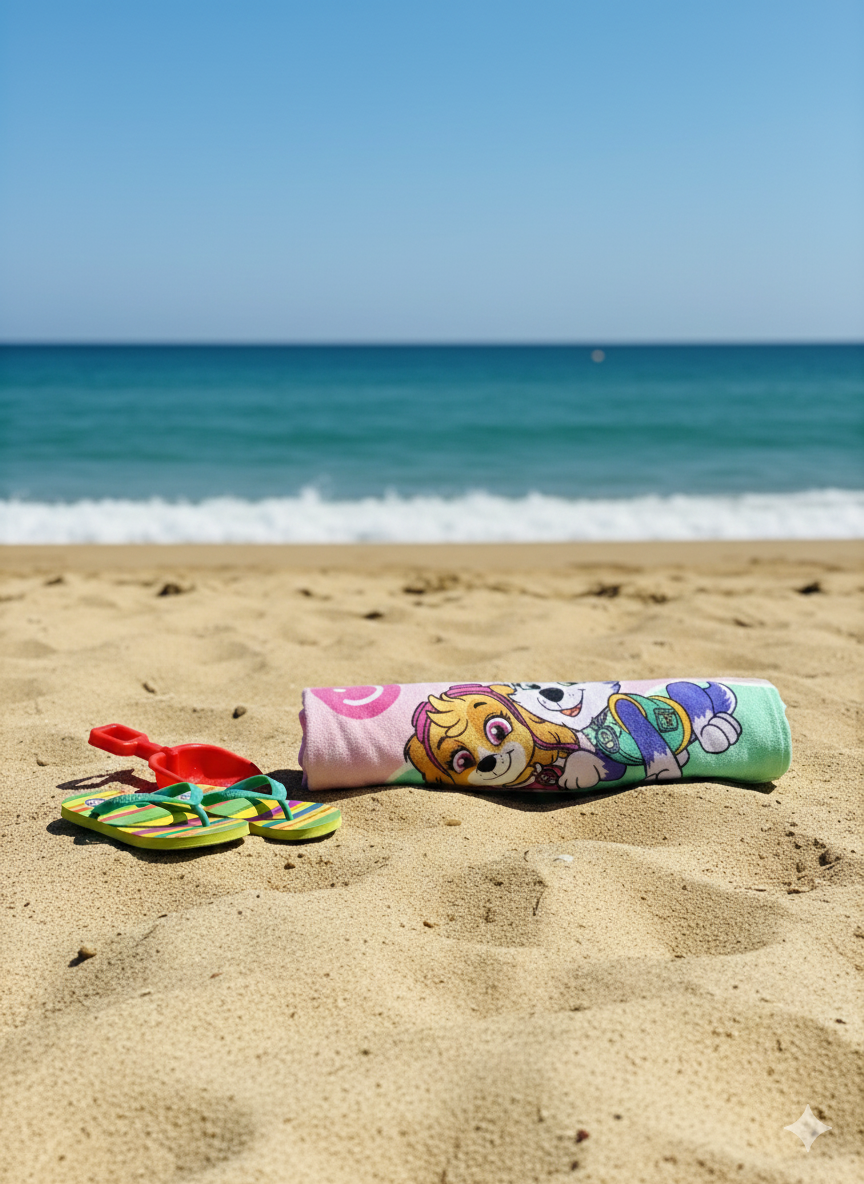 Soft Cotton Kids Towel | Gentle & Absorbent