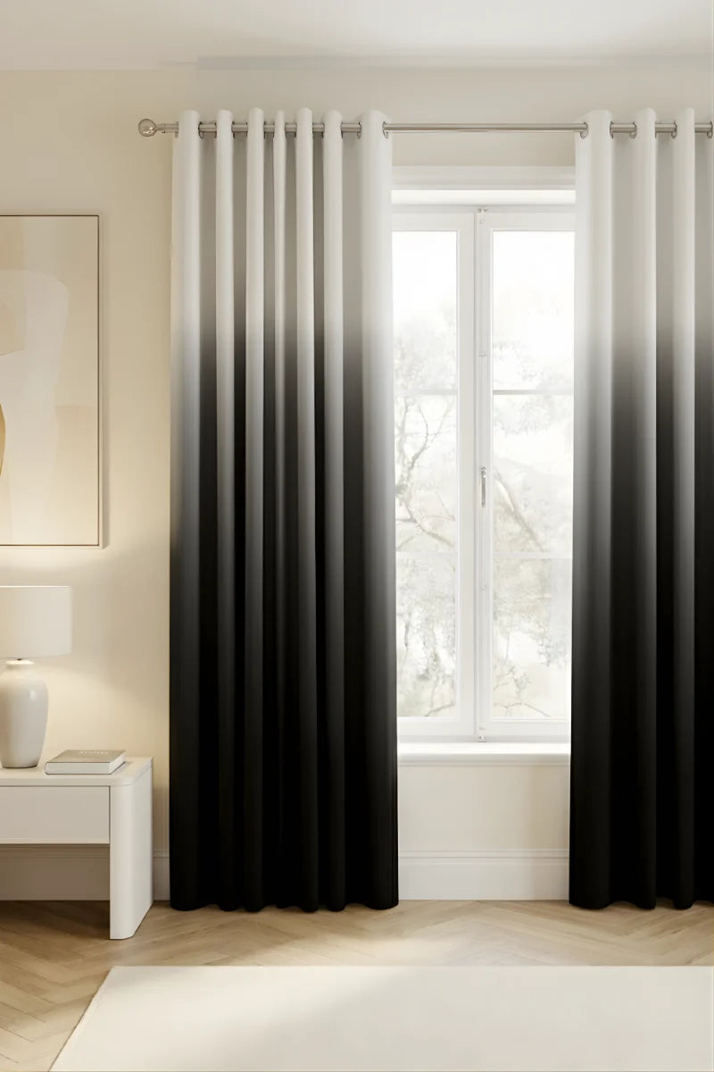 Luxury Double Shade Curtains – Hotel-Style Elegance with Light Control (96” x 54” per Panel)