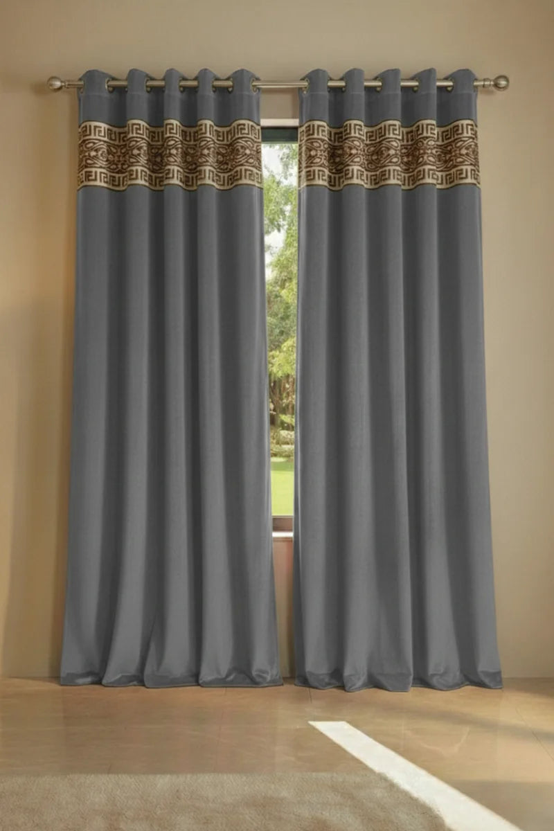 2pcs Premium Velvet Curtain for Bedroom & Living  Room 54 x 96 Inches