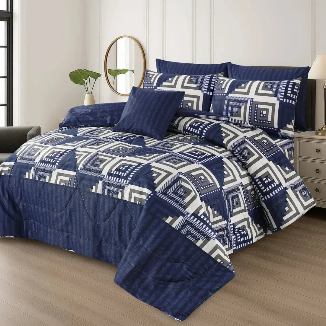 Austin Cotton Comforter Set – 7 Pieces