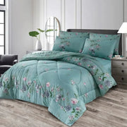 White Cotton Comforter Set – 7 Pieces