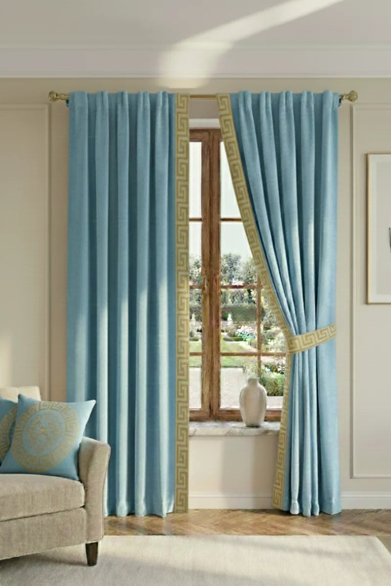 Luxury Velvet Curtains for Home Decor | Modern Living Room Drapes