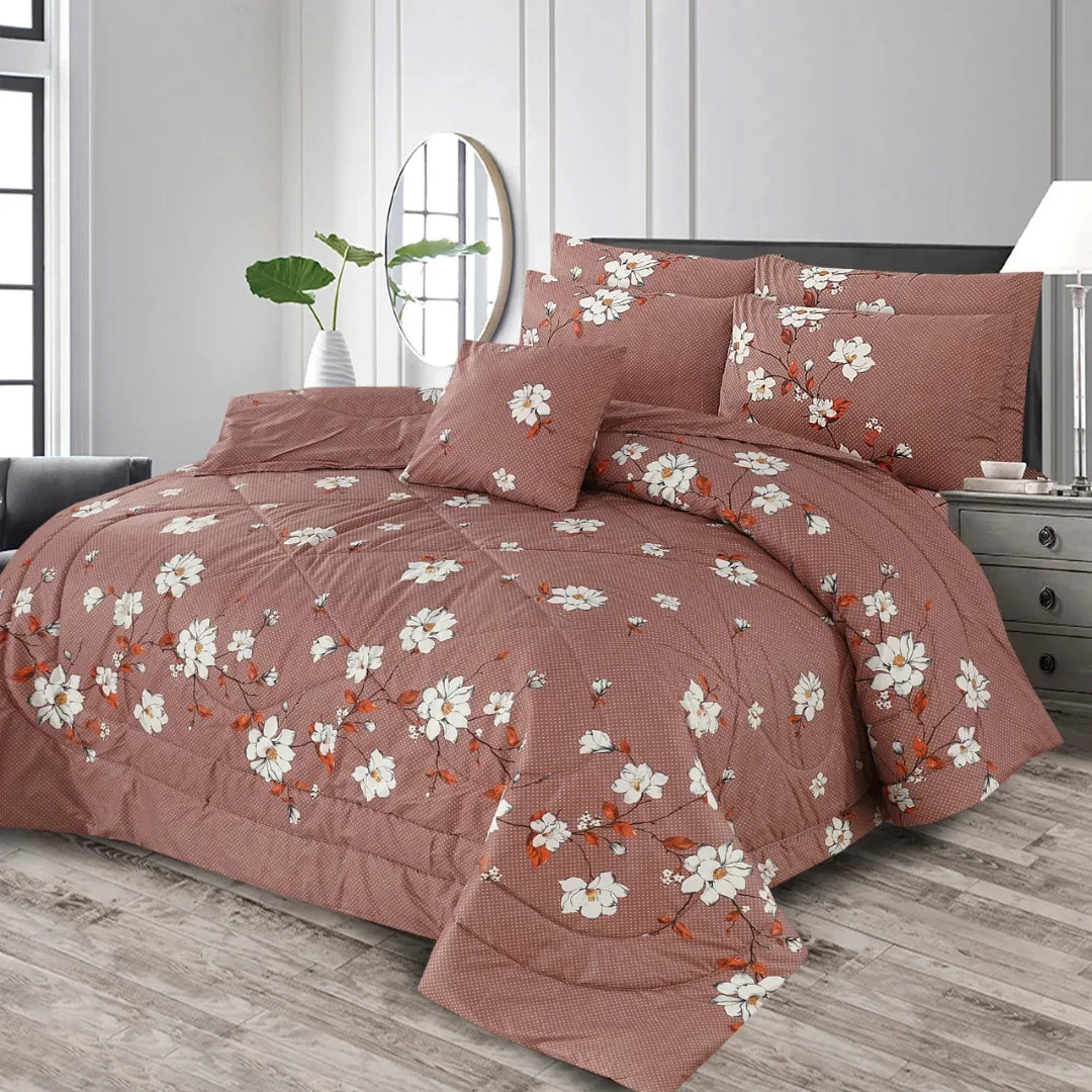 Amel Cotton Comforter Set – 7 Pieces