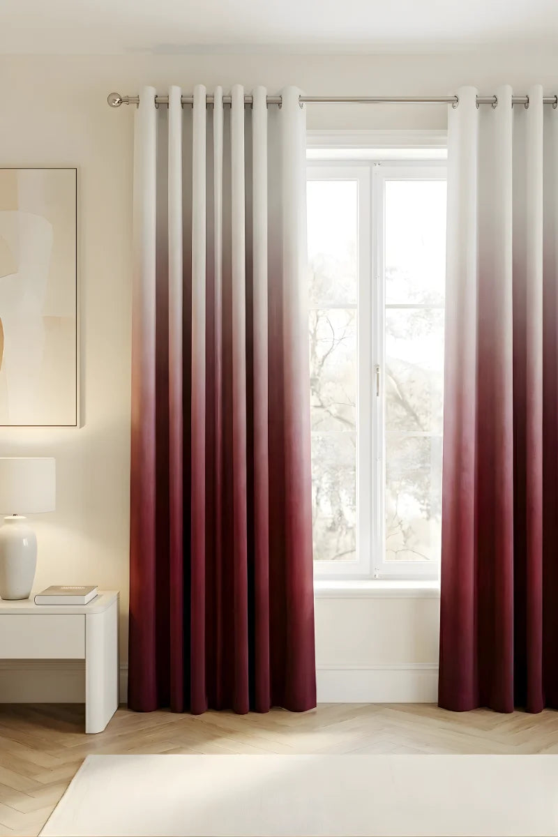 Luxury Double Shade Curtains – Hotel-Style Elegance with Light Control (96” x 54” per Panel)