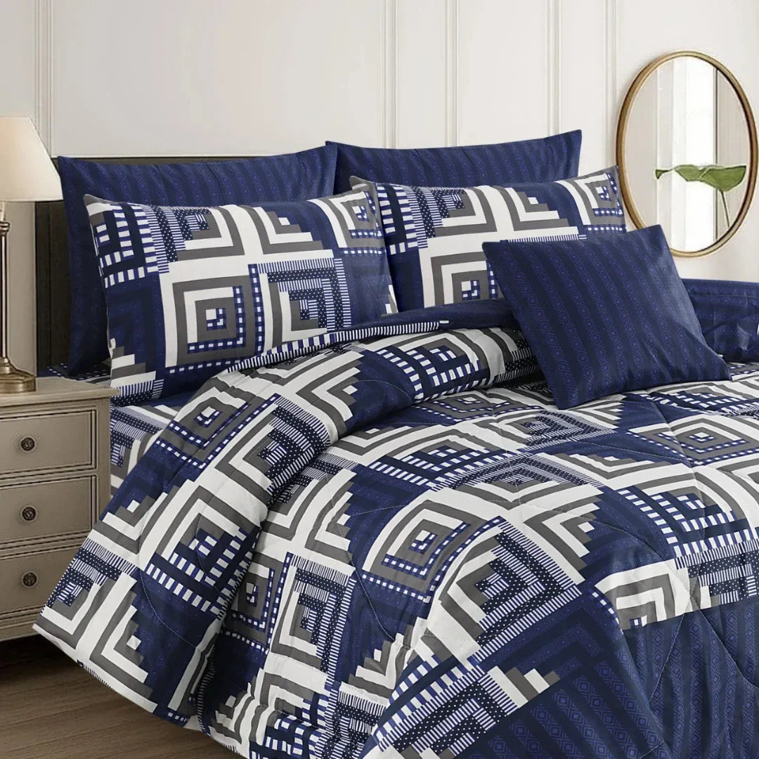 Austin Cotton Comforter Set – 7 Pieces