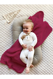 Kids Cozy Cloud Blanket (Rose Golden)