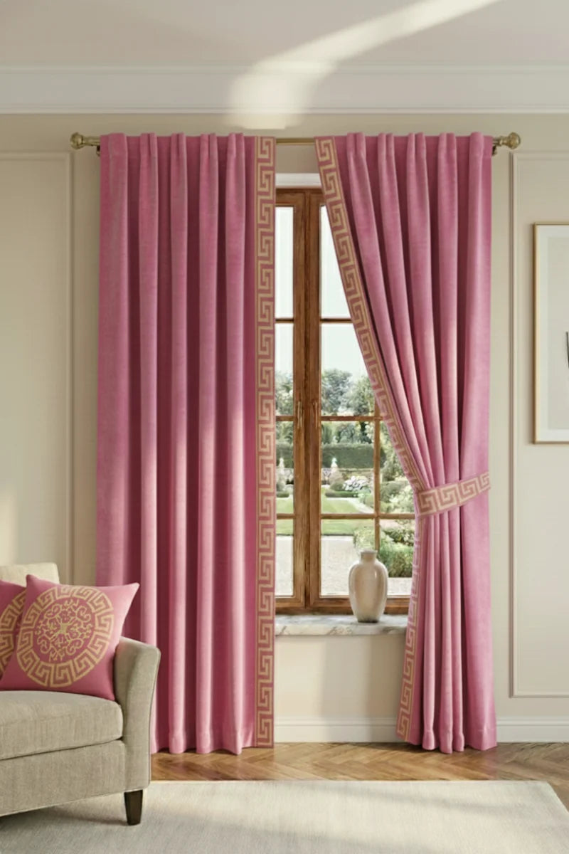Luxury Velvet Curtains for Home Decor | Modern Living Room Drapes